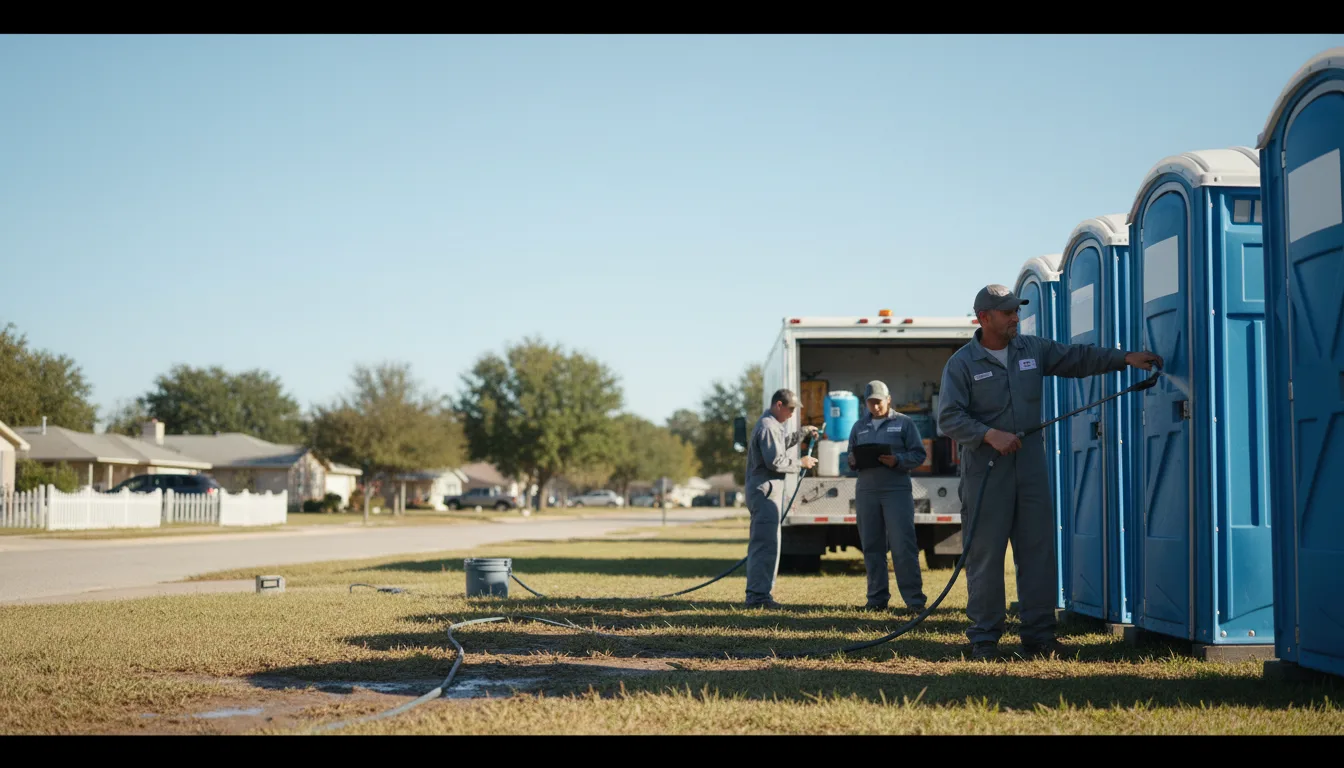 Long-Term Portable Toilet Rental in Lake Helen, FL near me